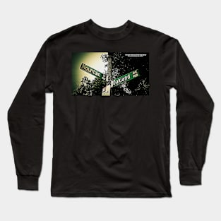 Mountain Street & Oakland Avenue, Pasadena, California by Mistah Wilson Long Sleeve T-Shirt